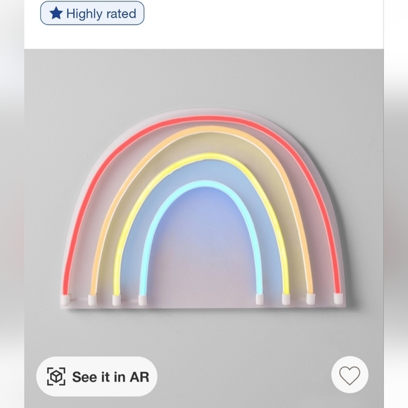 Pillowfort Rainbow Wall Light - Picture 1 of 2